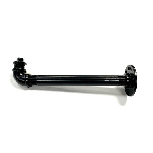 Kleiderhaken HAKON Large Schwarz Black Series Elegance SteelDesign Hamburg Industrial Rohrdesign