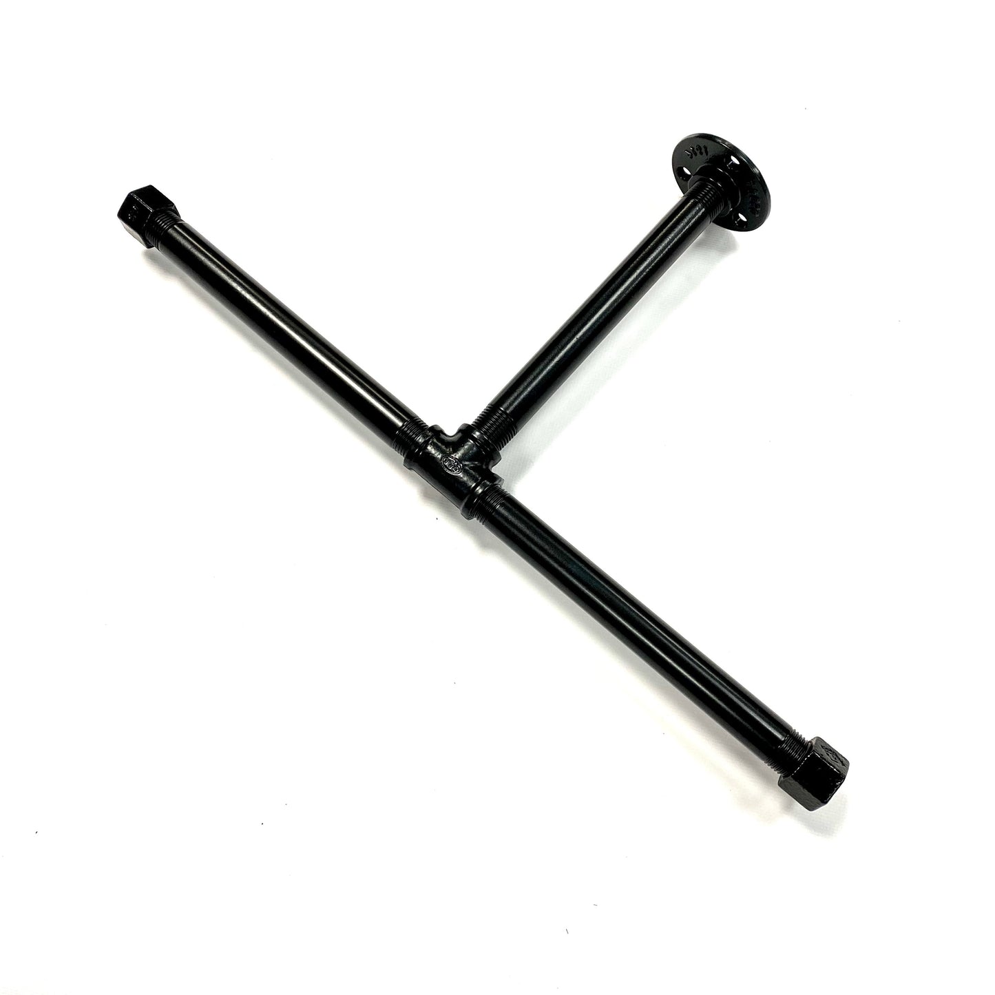 BLACK Elegance Series Kleiderstange T-Bar Garderobe Industrial Rohrdesign SteelDesign Hamburg