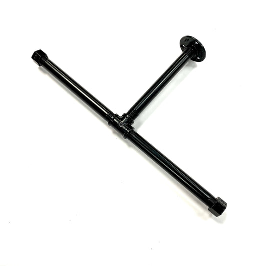 Wandhalterung Garderobe Kleiderstange T-Bar Schwarz SteelDesign Hamburg 