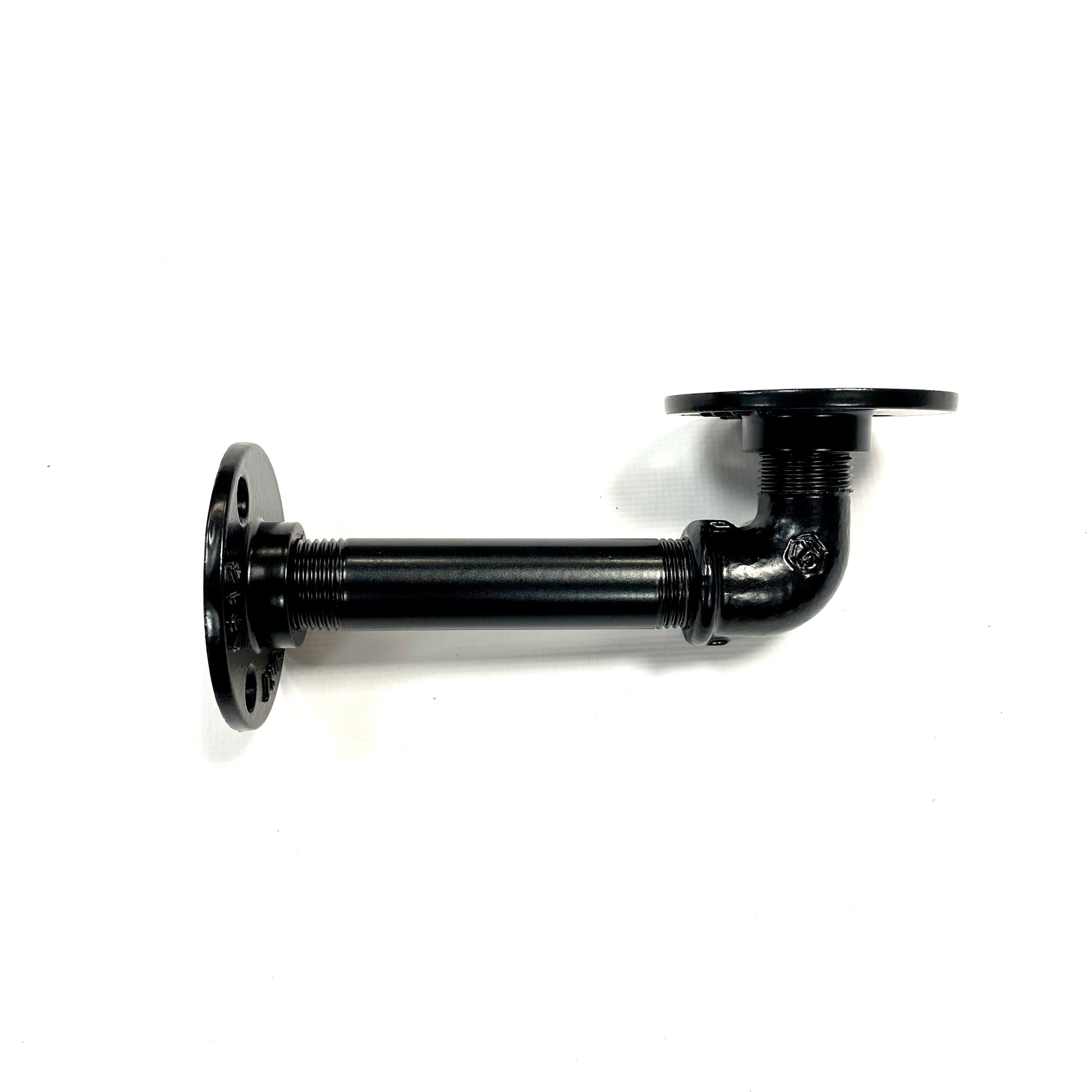 Regalhalter SHELVIS Large Industrial Rohrdesign SteelDesign Hamburg Pulverbeschichtung Black